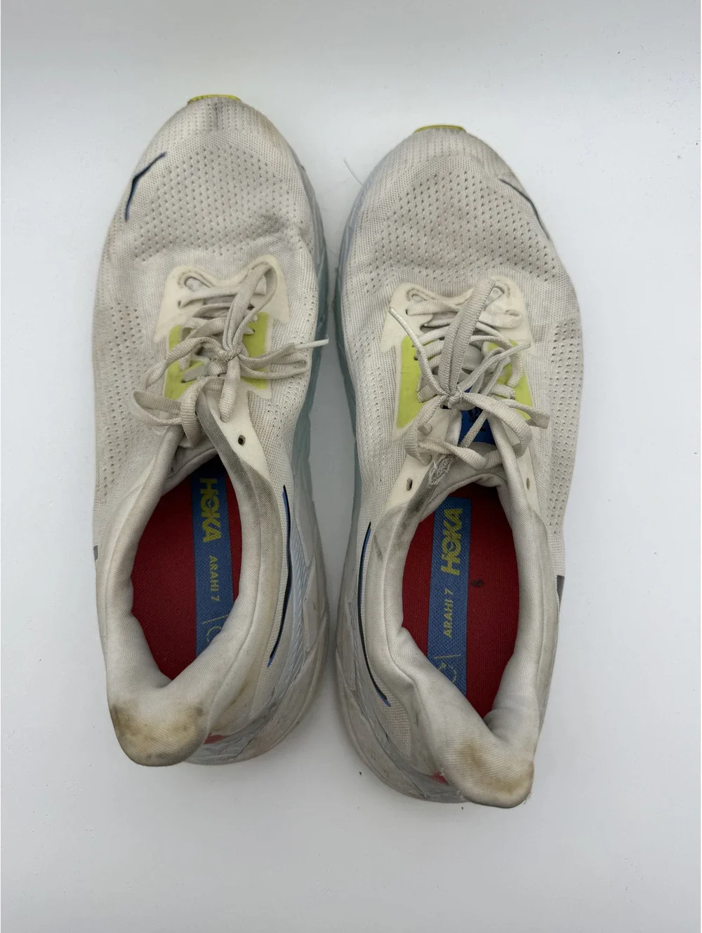 Hoka Arahi 7 Running Shoes White Size 12